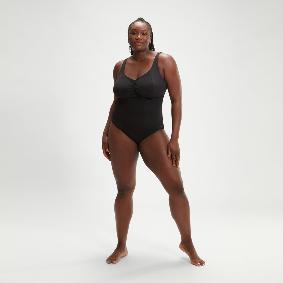 Plus Size Shaping AquaNite Swimsuit Black | Speedo
