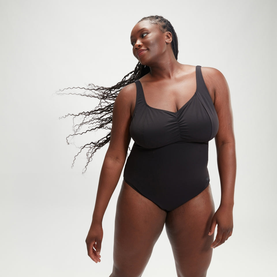Plus Size Shaping AquaNite Swimsuit Black | Speedo