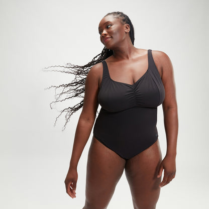 Plus Size Shaping AquaNite Swimsuit Black | Speedo