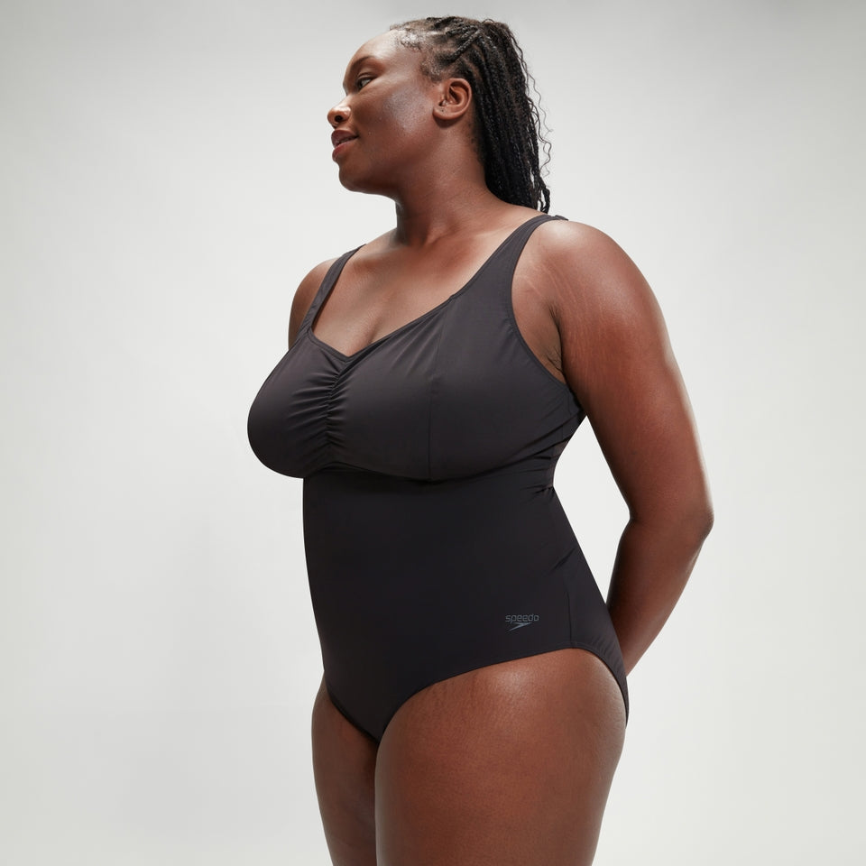 Plus Size Shaping AquaNite Swimsuit Black | Speedo