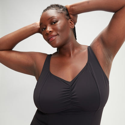 Plus Size Shaping AquaNite Swimsuit Black | Speedo