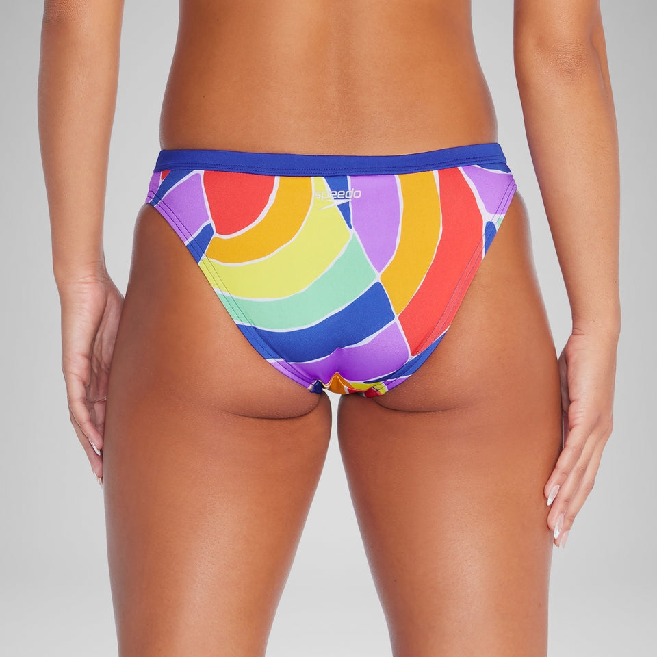 Pride Printed Classic Bikini Bottom Multi | Speedo