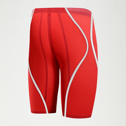 Fastskin LZR Pure Intent 2.0 High Waist Jammer Red/White | Speedo