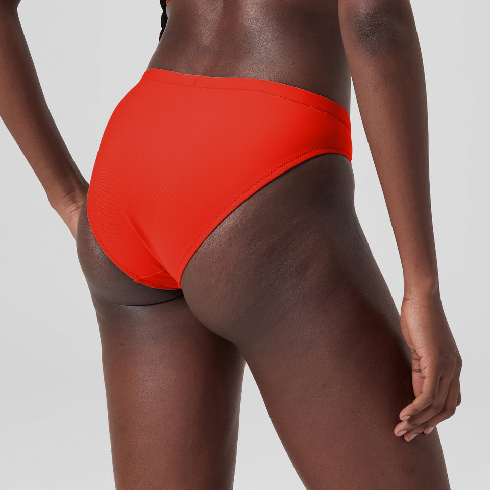 Solid Classic Bikini Bottom Red | Speedo