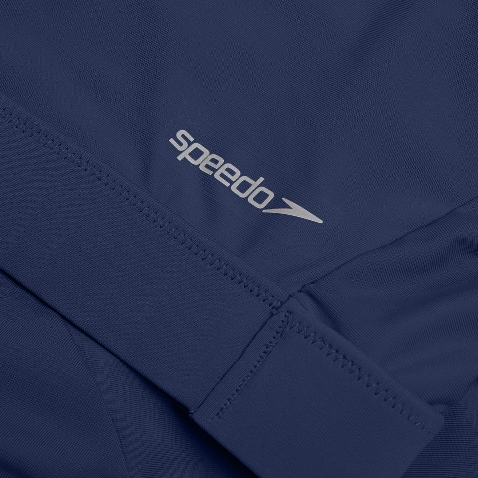 Solid Bikini Top with Mesh Blue | Speedo