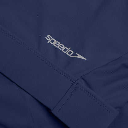 Solid Bikini Top with Mesh Blue | Speedo