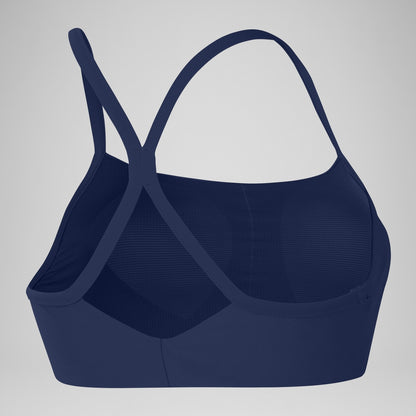 Solid Racerback Bikini Top Blue | Speedo