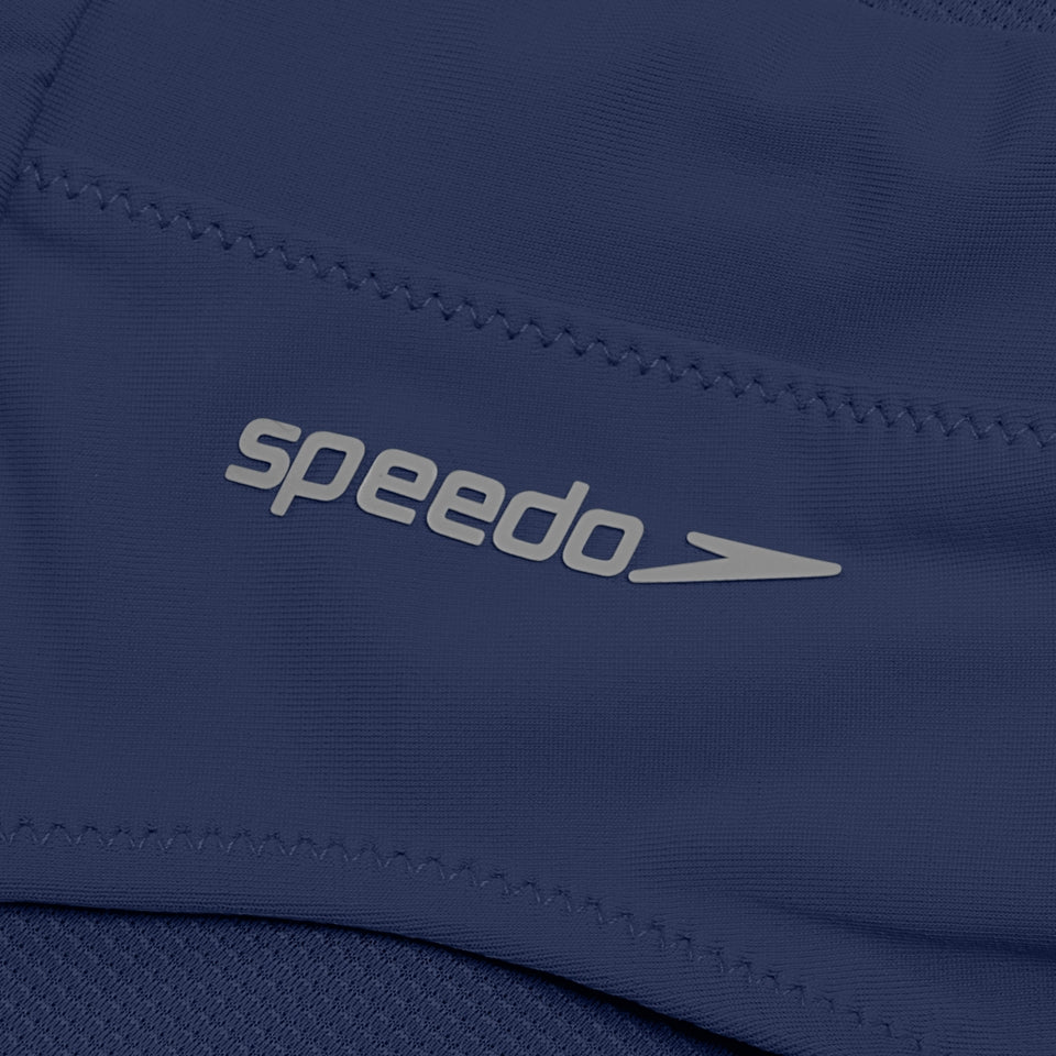 Solid Hi Waist Bottom Blue | Speedo