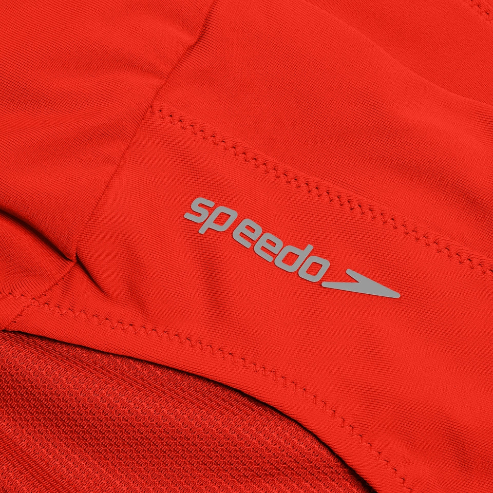Solid Hi Waist Bottom Red | Speedo