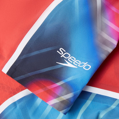 Fastskin LZR Pure Intent 2.0 Closedback Kneeskin Red/Blue | Speedo