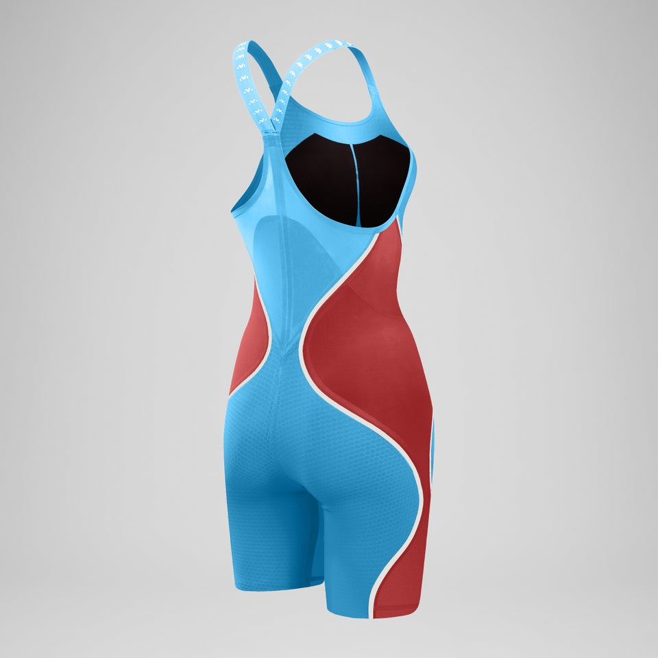Fastskin LZR Pure Intent 2.0 Closedback Kneeskin Blue/Red | Speedo