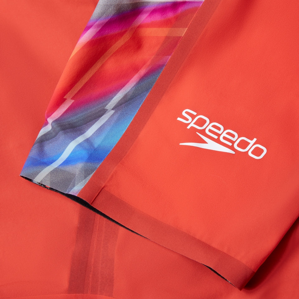 Fastskin LZR Pure Valor 2.0 Openback Kneeskin Red/Blue | Speedo