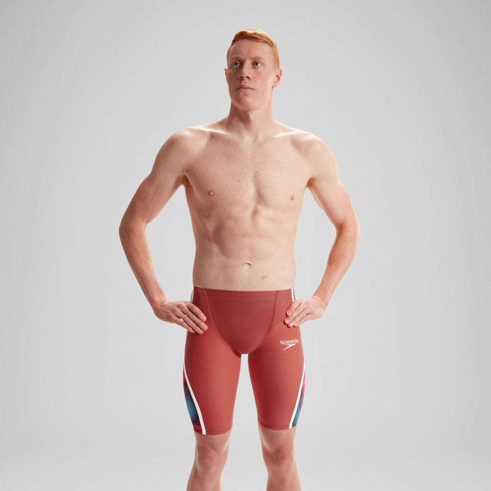 Fastskin LZR Pure Intent 2.0 High Waist Jammer Red/Blue | Speedo