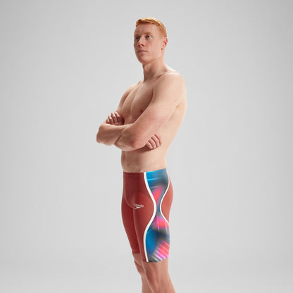 Fastskin LZR Pure Intent 2.0 High Waist Jammer Red/Blue | Speedo