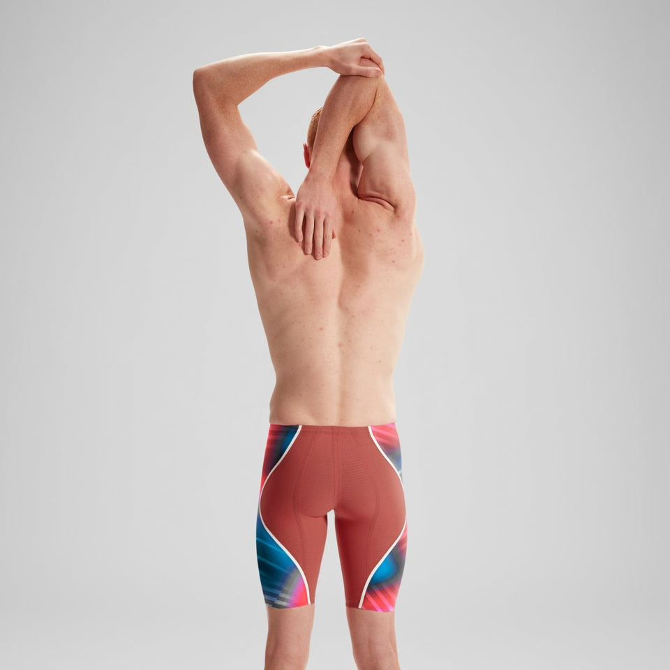Fastskin LZR Pure Intent 2.0 High Waist Jammer Red/Blue | Speedo