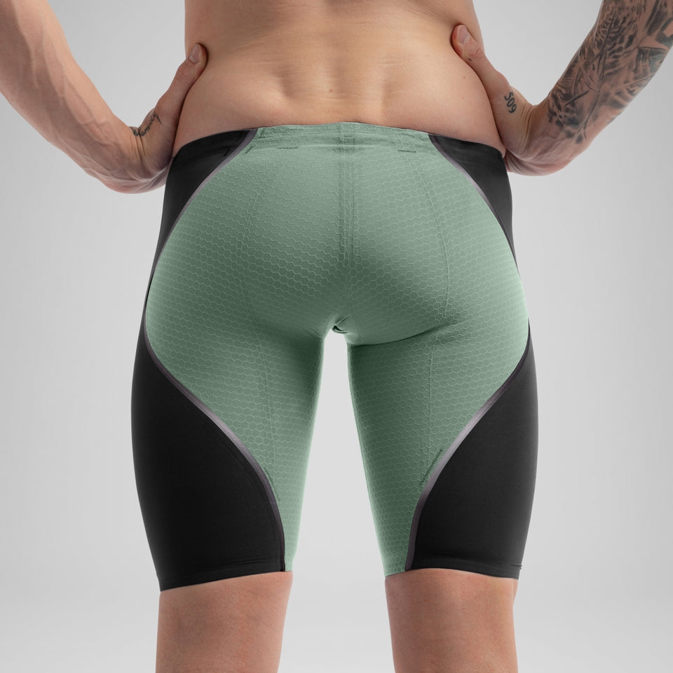 Fastskin LZR Pure Intent 2.0 Jammer Green/Black | Speedo