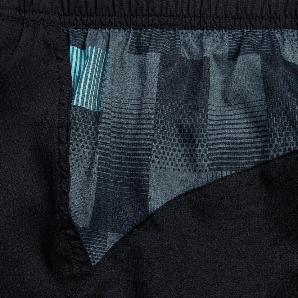 Xpress Lite Panel 16" Swim Shorts Black/Grey | Speedo