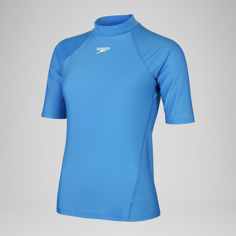 Short Sleeve Rash Top Blue | Speedo