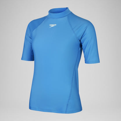 Short Sleeve Rash Top Blue | Speedo