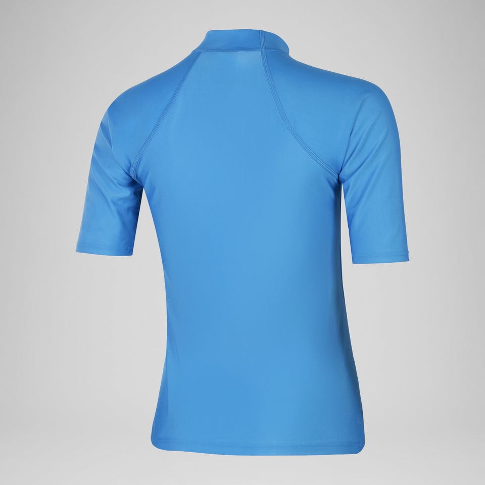 Short Sleeve Rash Top Blue | Speedo