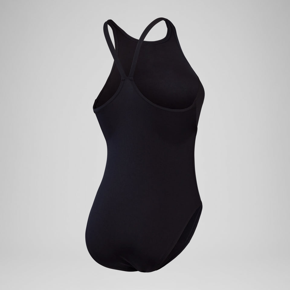 Endurance+ V Neck Swimsuit Black | Speedo