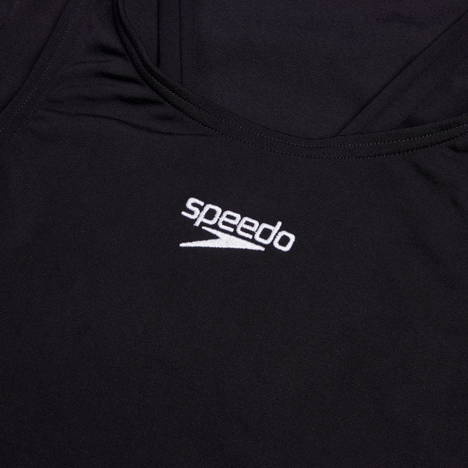 Endurance+ V Neck Swimsuit Black | Speedo