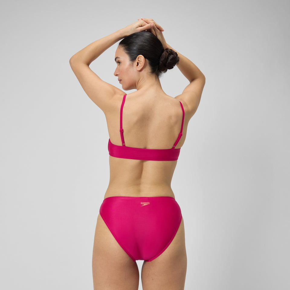 Solid Adjustable Thinstrap Bikini Purple | Speedo