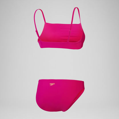 Solid Adjustable Thinstrap Bikini Purple | Speedo