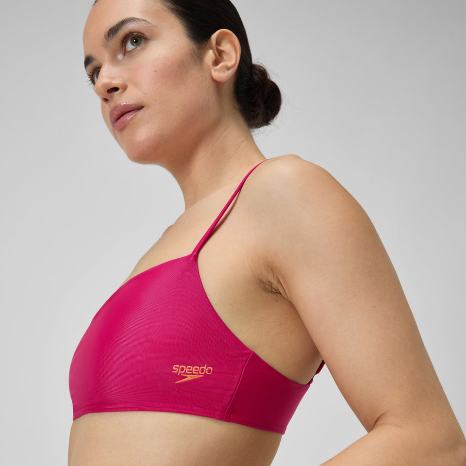 Solid Adjustable Thinstrap Bikini Purple | Speedo