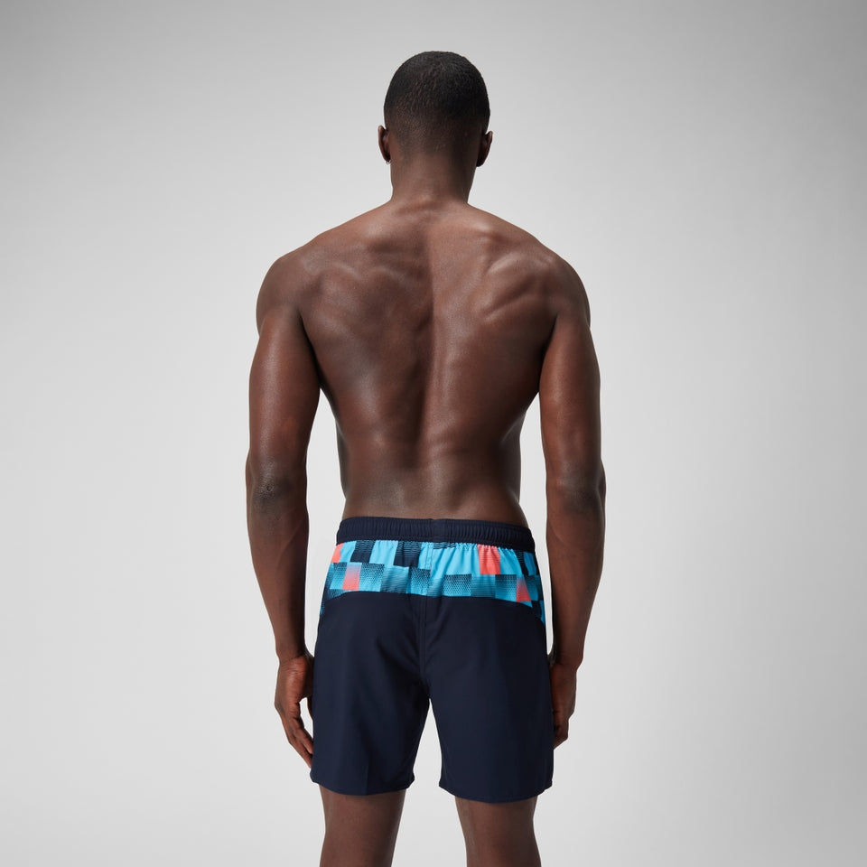 Xpress Lite Panel 16" Swim Shorts Navy/Blue | Speedo