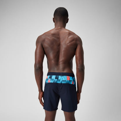 Xpress Lite Panel 16" Swim Shorts Navy/Blue | Speedo