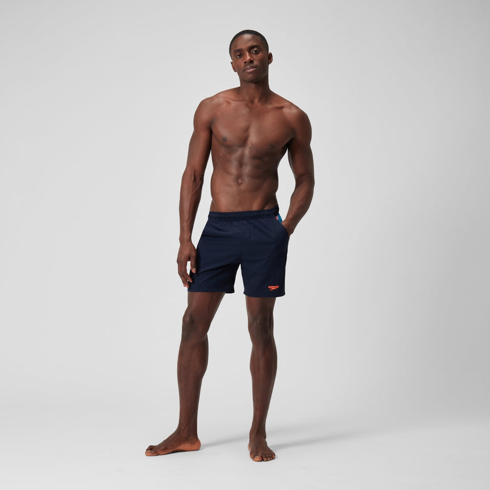 Xpress Lite Panel 16" Swim Shorts Navy/Blue | Speedo