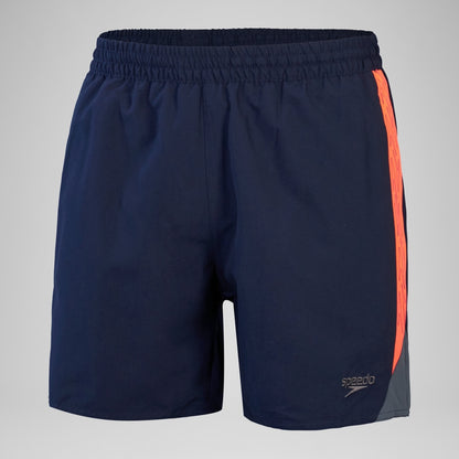 HyperBoom Splice 16" Swim Shorts Navy/Red | Speedo