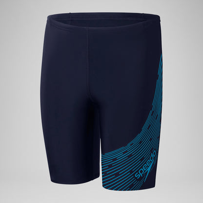 Boys' Medley Logo Jammer Navy/Blue | Speedo