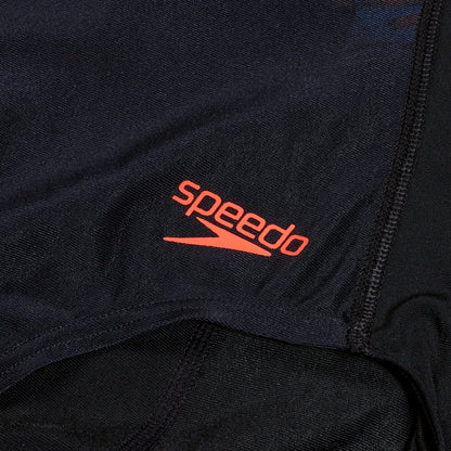Printed Hydrasuit Black/Purple | Speedo