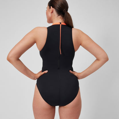 Printed Hydrasuit Black/Purple | Speedo