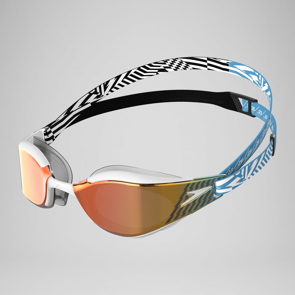 Fastskin Hyper Elite Mirror Goggles Blue/Black | Speedo