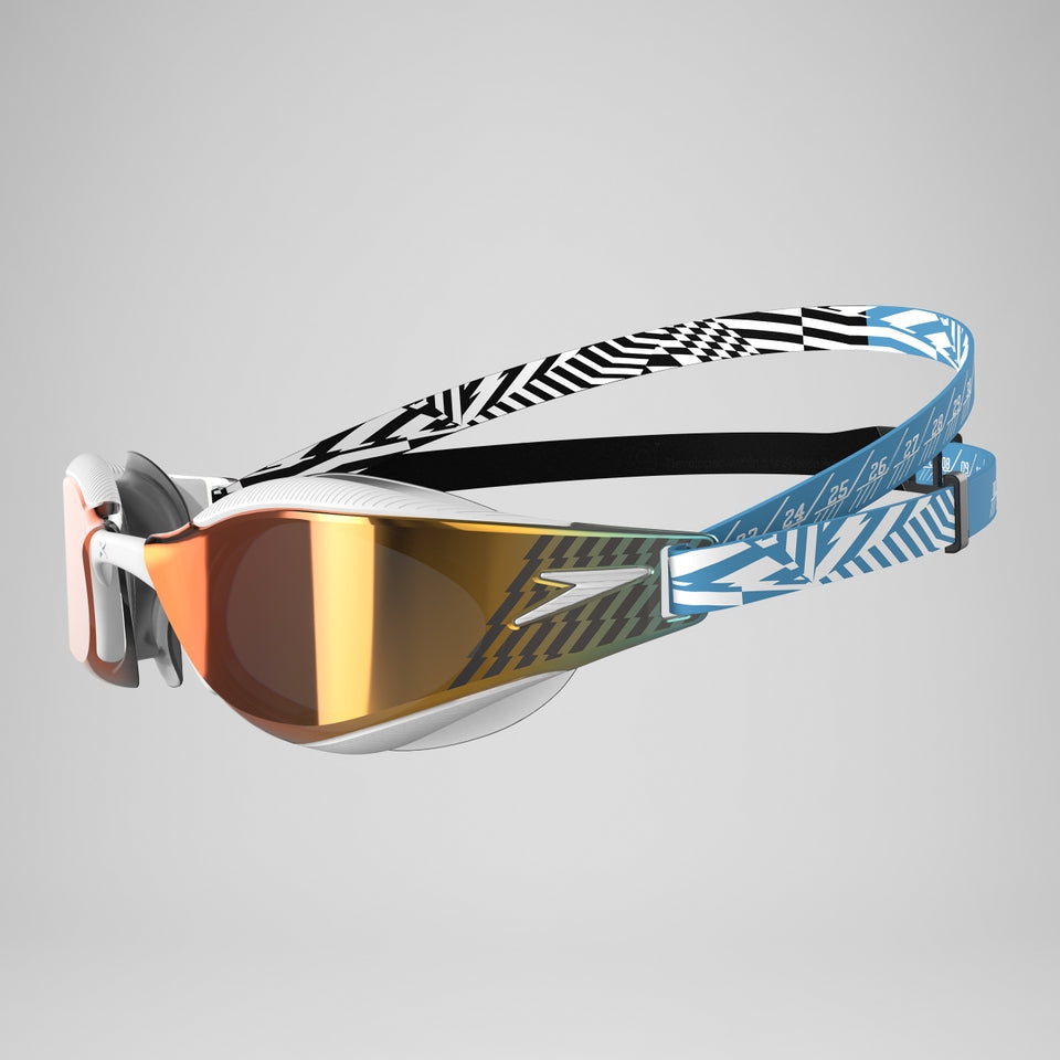 Fastskin Hyper Elite Mirror Goggles Blue/Black | Speedo