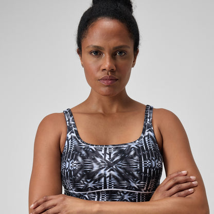 Shaping Contour Eclipse Swimsuit Black/Grey | Speedo