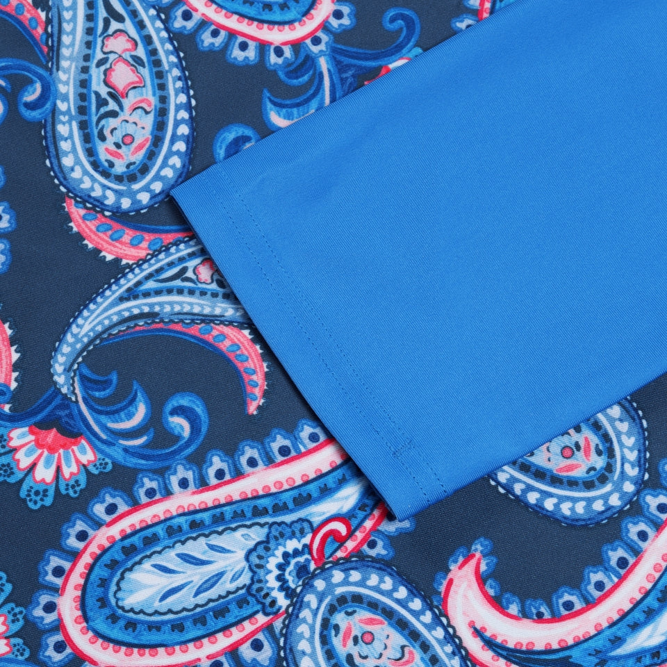 Printed Long Sleeve Swim Tee Navy/Blue | Speedo
