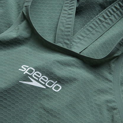 Fastskin LZR Pure Intent 2.0 Openback Kneeskin Green/Orange | Speedo