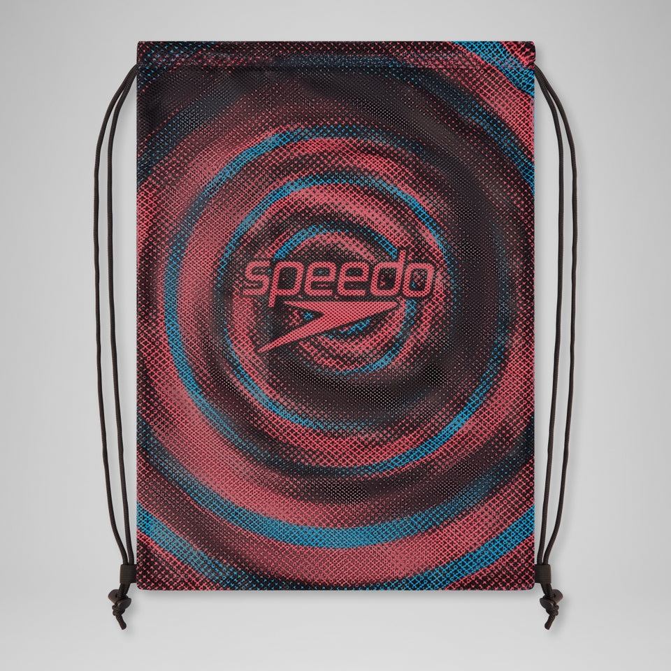 Printed  Mesh Bag Black/Red | Speedo