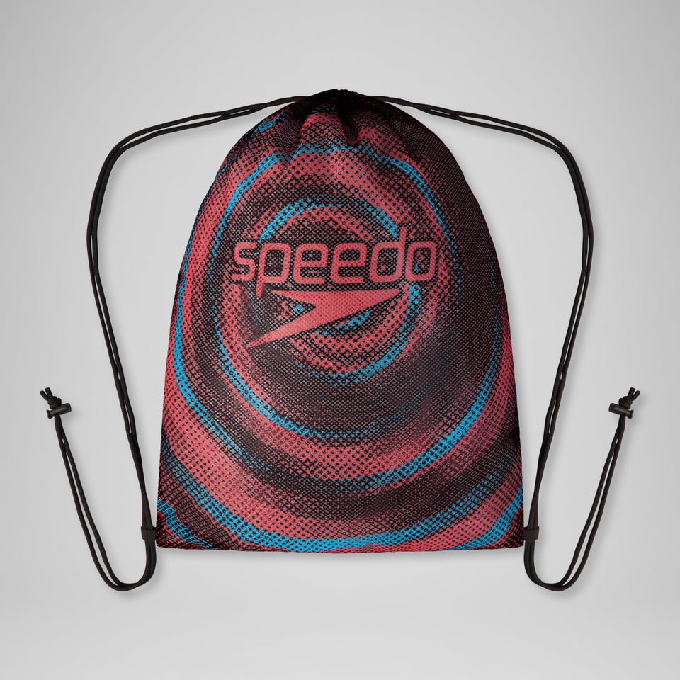 Printed  Mesh Bag Black/Red | Speedo
