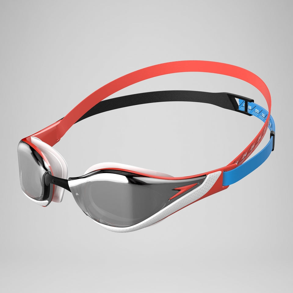 Fastskin Pure Focus Mirror Goggles Red/Black/White | Speedo