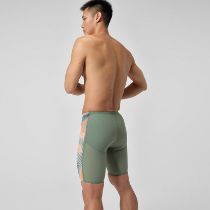 Fastskin LZR Pure Valor 2.0 High Waist Jammer Green/Orange | Speedo
