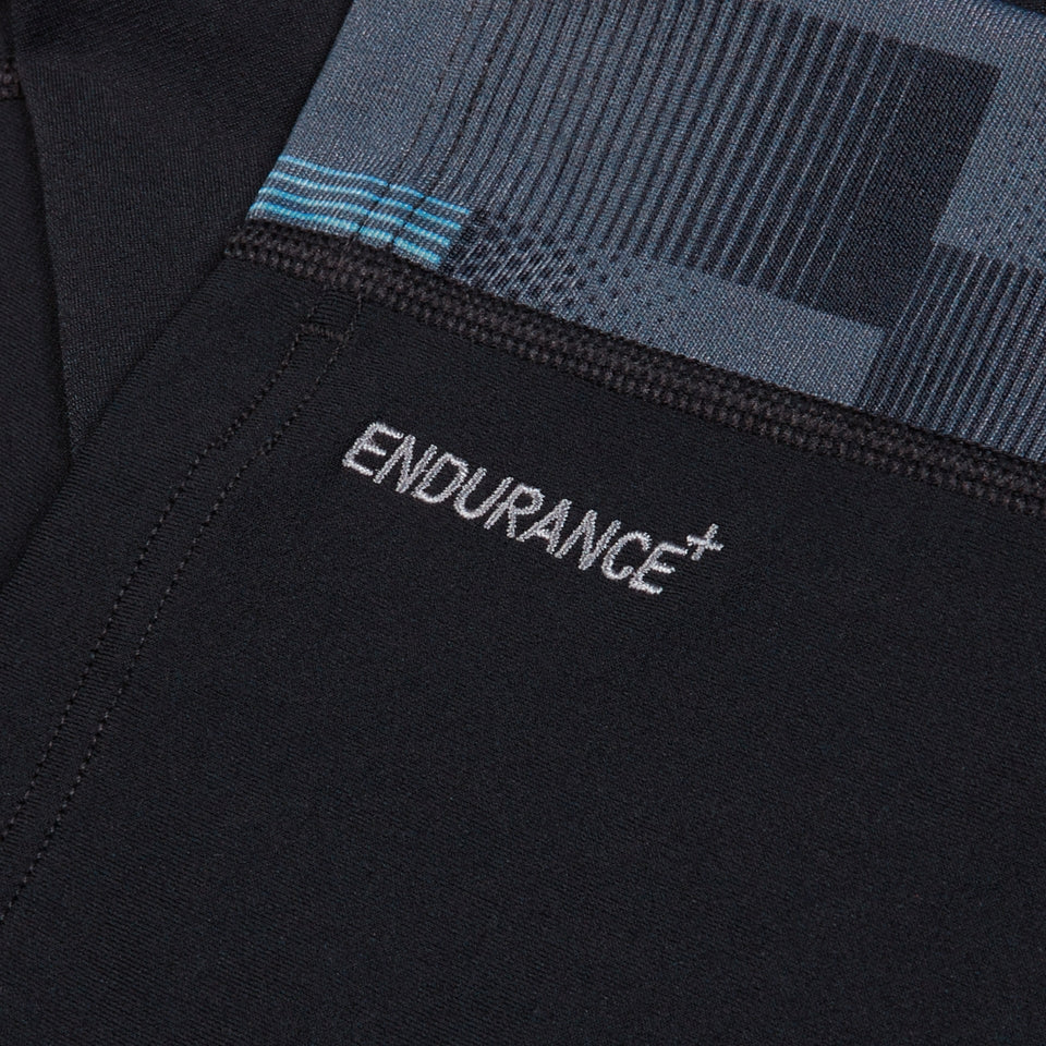 Endurance+ Splice Rash Top Black/Grey | Speedo
