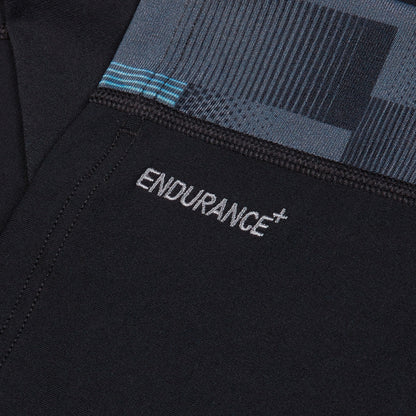 Endurance+ Splice Rash Top Black/Grey | Speedo
