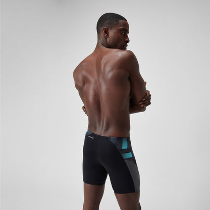 Endurance+ Max Splice Mid Jammer Black/Grey | Speedo