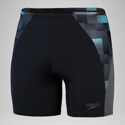 Endurance+ Max Splice Mid Jammer Black/Grey | Speedo