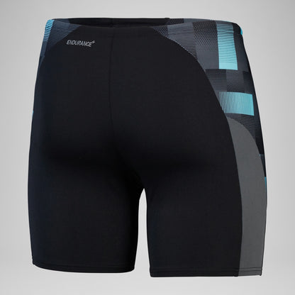 Endurance+ Max Splice Mid Jammer Black/Grey | Speedo